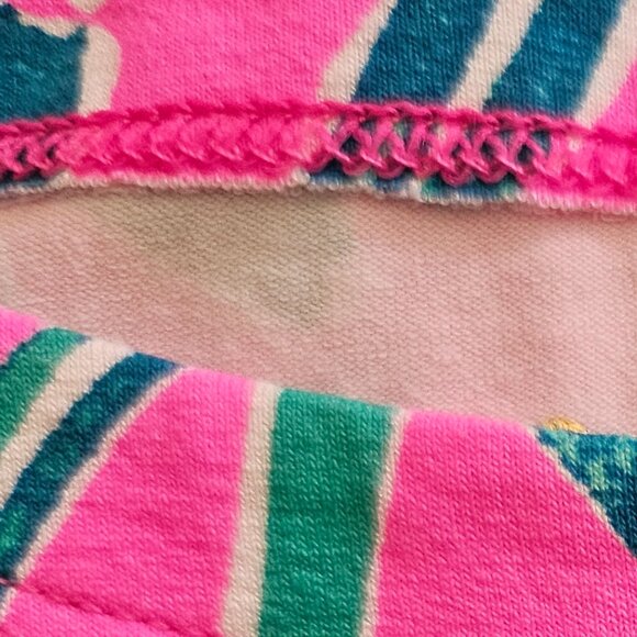 GIRL'S LILLY PULITZER MINI SOPHIE DRESS MANDEVILLA PINK LUCKY ELEPHANT PRINT - Picture 6 of 10